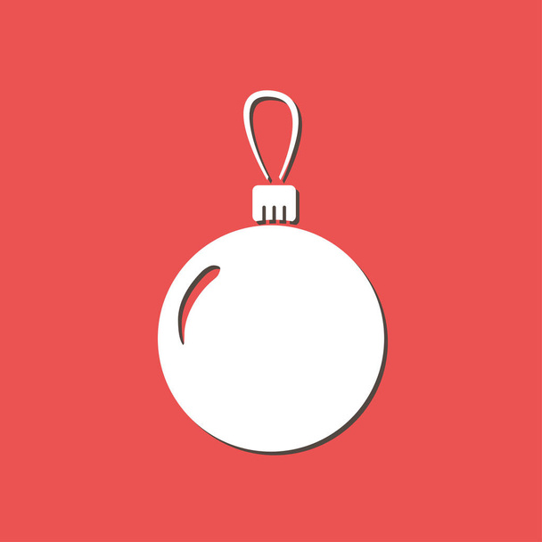 Символ рождественского шара
. - Вектор,изображение