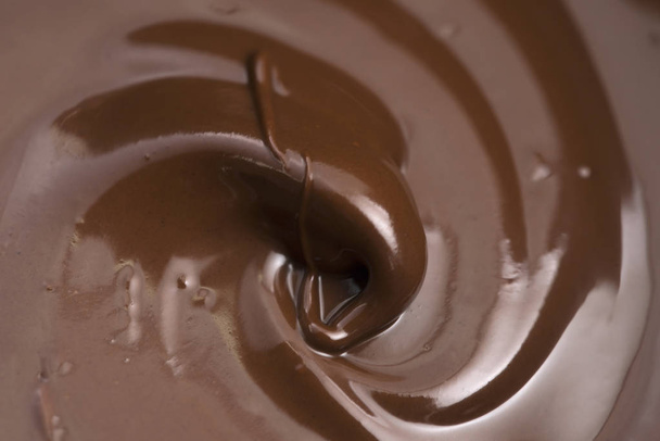 koyu çikolata arka plan, makro görünümü - Fotoğraf, Görsel