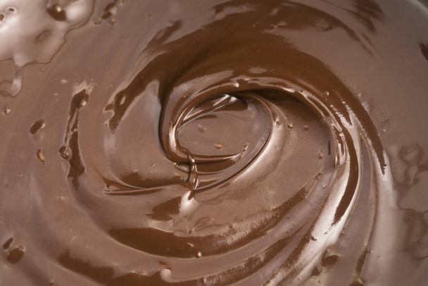 fondo de chocolate negro. vista macro
 - Foto, imagen