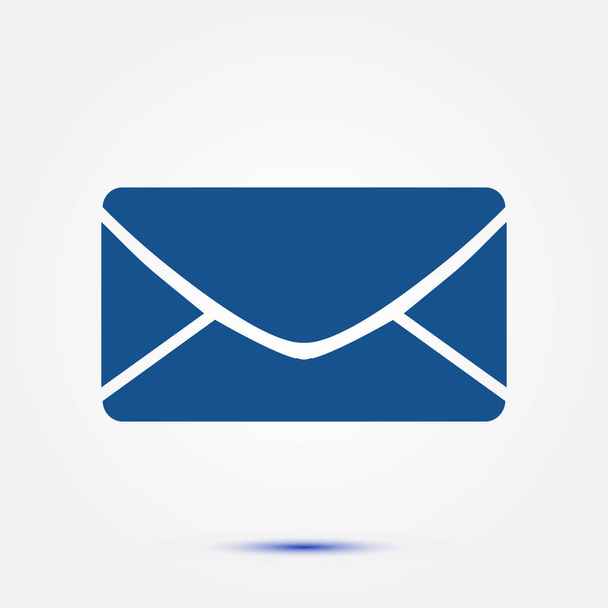 Flat mail icon. - Vetor, Imagem