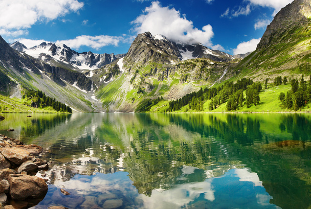Lac de montagne incroyable
 - Photo, image