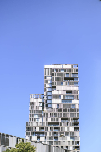 Modern building in Barcelona.Spain - Zdjęcie, obraz