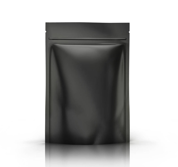 blank zipper pouch - Foto, imagen