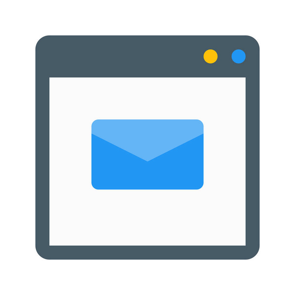 Icono web de correo electrónico
 - Vector, Imagen