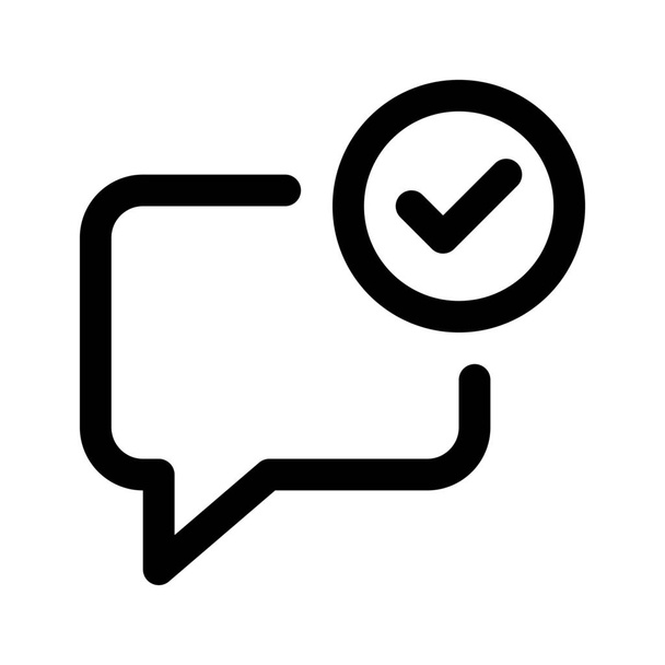 Symbol für Web-Chat - Vektor, Bild