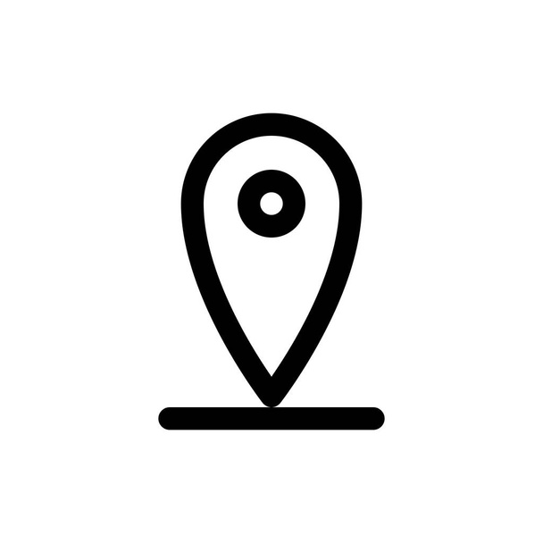 Mapa icono marcador
 - Vector, imagen
