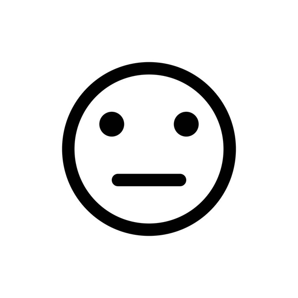 Emoticon Web-Symbol - Vektor, Bild