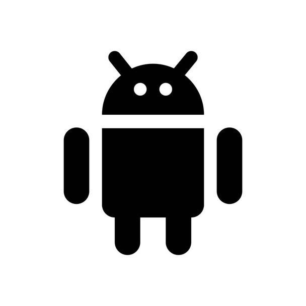 ikona Android logo - Wektor, obraz