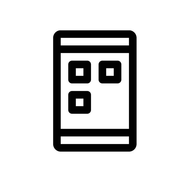 Icono de aplicación móvil
 - Vector, imagen