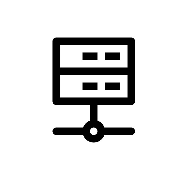 ikona síťového serveru - Vektor, obrázek