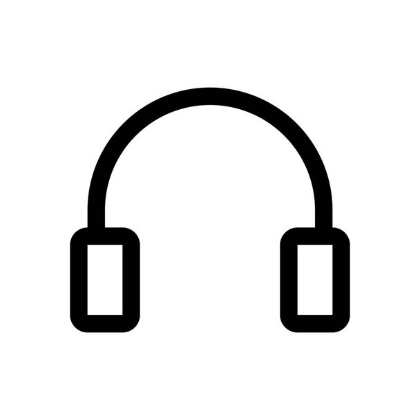 ακουστικά εικονίδιο web - Διάνυσμα, εικόνα