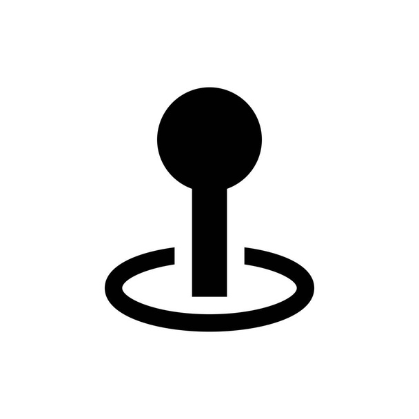 Pinned location icon - Vector, Image