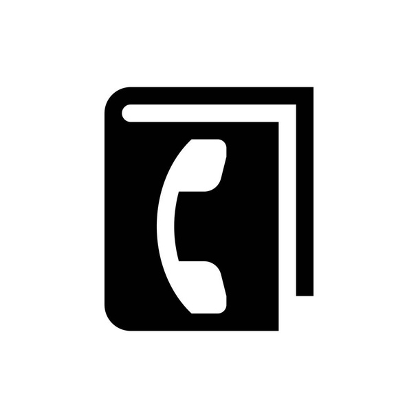 Telefon Rehberi web simgesi - Vektör, Görsel