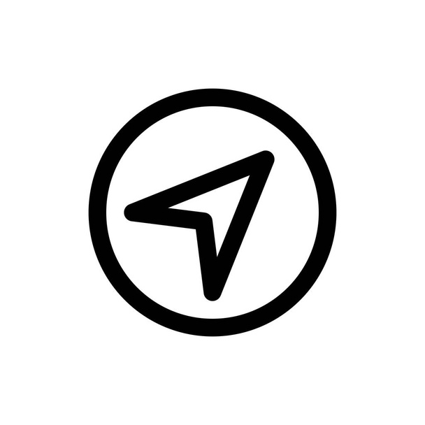 Navigációs mutató ikon - Vektor, kép