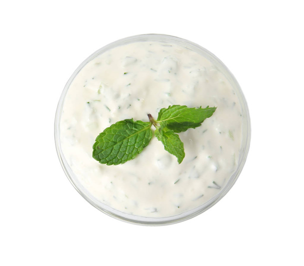 Delicious yogurt sauce - Фото, зображення