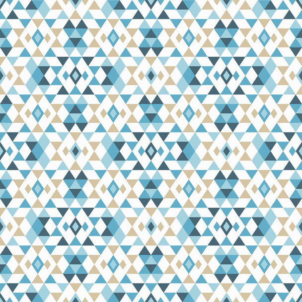Ethnic boho seamless pattern. Tribal art print, repeatable background. Retro motif. Vector illustration. Textile rapport. - ベクター画像