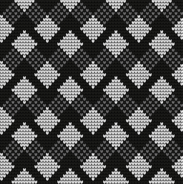  Πλεκτό μοτίβο γεωμετρικών του διανύσματος  - Διάνυσμα, εικόνα