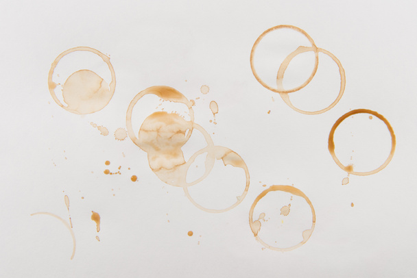 coffee stains background - Photo, Image