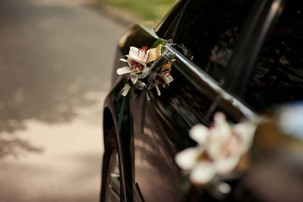 Украшение свадебного автомобиля - Фото, изображение