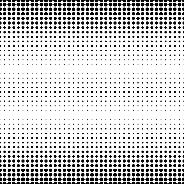 Abstract seamless pattern with dots. Modern black and white texture. Geometric background - Vector, Image