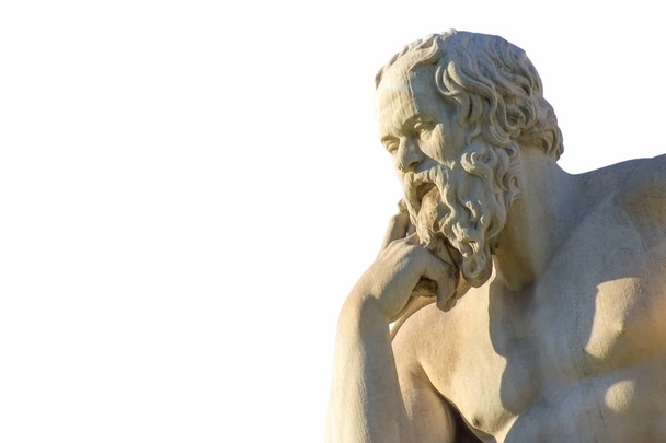 filósofo grego Sócrates
 - Foto, Imagem