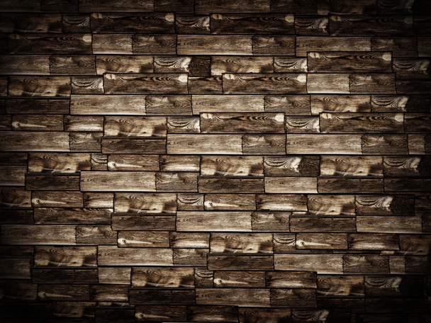 Parede de madeira
 - Foto, Imagem