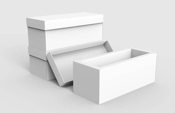blank paper boxes - Foto, afbeelding
