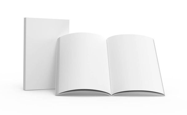 Blank book template - Фото, изображение