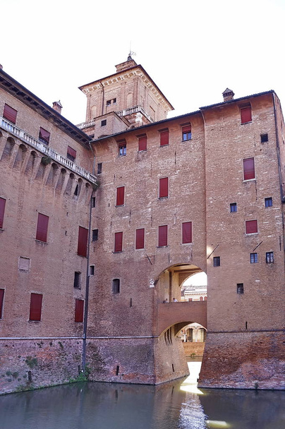 Wszystko zamku Este, Ferrara - Zdjęcie, obraz