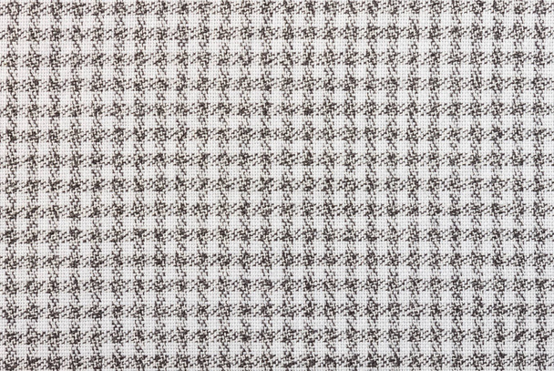 Fondo del patrón de textura de tela de mantel blanco y negro
 - Foto, Imagen