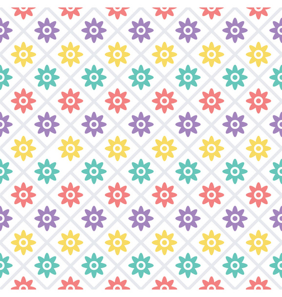  Colorful Circles Pattern  - Vector, Imagen