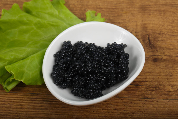 Delicioso caviar negro
  - Foto, imagen