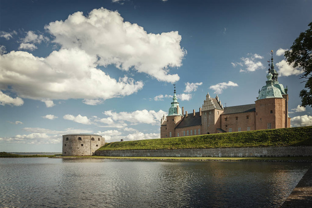 Historic castle in Kalmar Sweden - Photo, Image