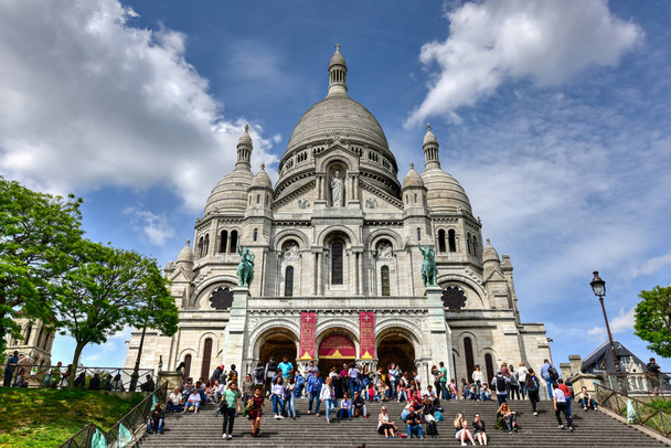 Basilica Sacre Coeur - Paris, França
 - Foto, Imagem