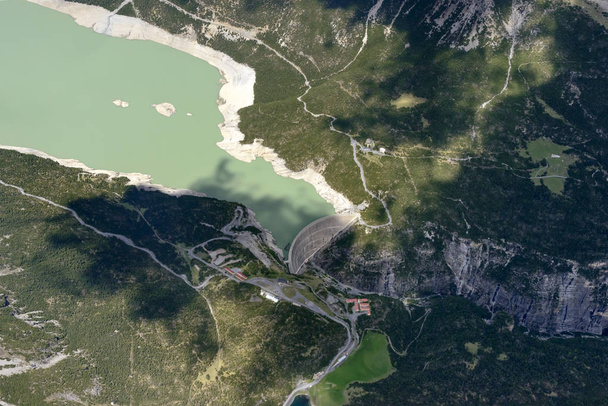Cancano lake dam, Italy - Foto, Bild