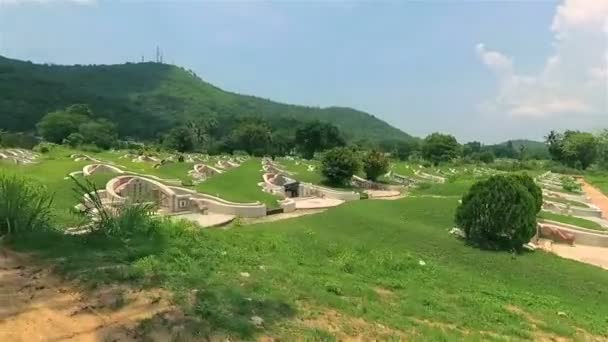 Chiński cmentarz w Ching Ming festival - Materiał filmowy, wideo