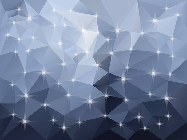 vecteur abstrait irrégulier fond polygone avec un motif triangle de couleur bleu foncé biseauté avec réflexion
 - Vecteur, image