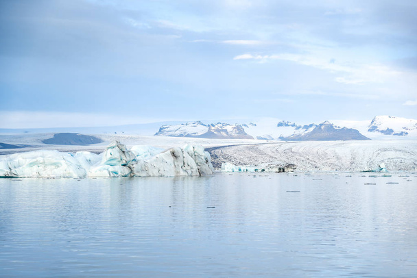 jokulsarlon Buzulu lagün İzlanda - Fotoğraf, Görsel