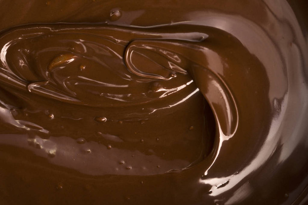 fondo de chocolate negro. vista macro
 - Foto, Imagen