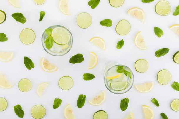 refreshing citrus lemonades - Foto, imagen