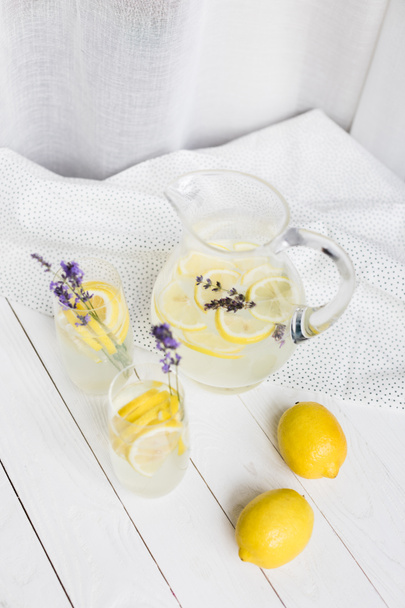 citrus lemonade with lavender - Foto, Bild