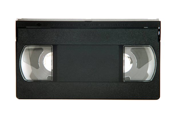video cassette op witte achtergrond. - Foto, afbeelding