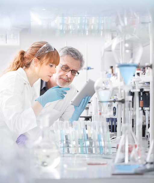 Health care researchers working in scientific laboratory. - Fotografie, Obrázek