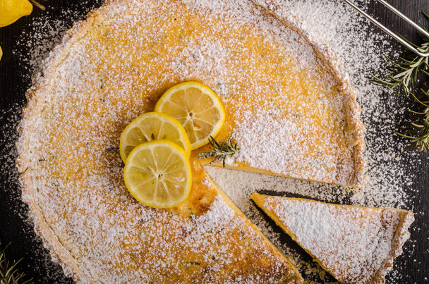 Delish leamon tart - Foto, Imagem