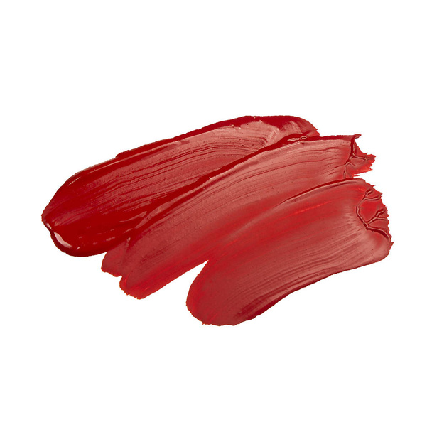 Pincelada roja
 - Foto, Imagen