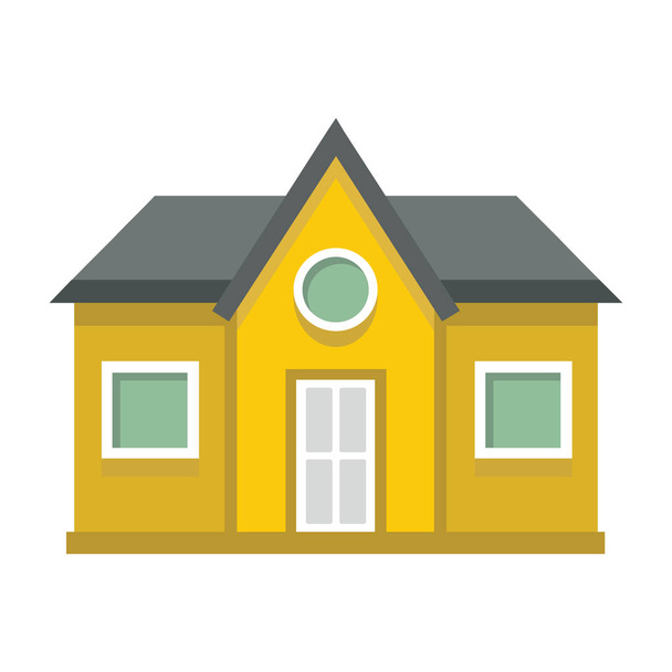 Colorful Flat Residential House. Vector illustration - Vector, Image