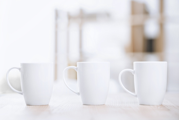 cups of coffee on table - Photo, Image