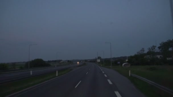 Danimarka'da sürüş kamyon  - Video, Çekim