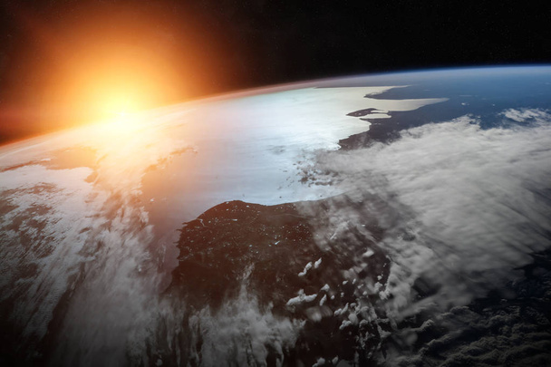 Планета Земля в просторі 3D елементи візуалізації цього зображення furnis
 - Фото, зображення