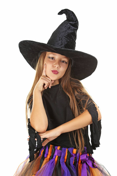 Beautiful girl witch  - Foto, afbeelding